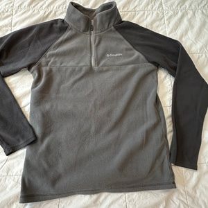 Boys Columbia Fleece quarter zip shirt size Large